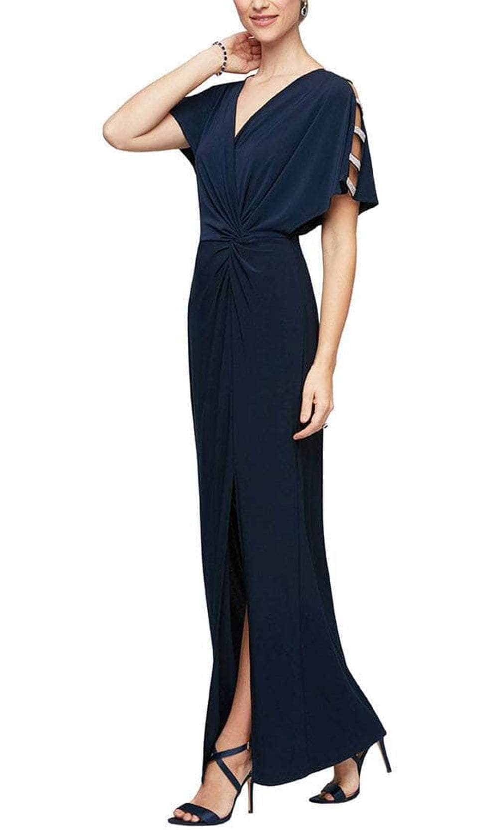 Image of Alex Evenings - 82351544 Sleeve Embellish Long Dress