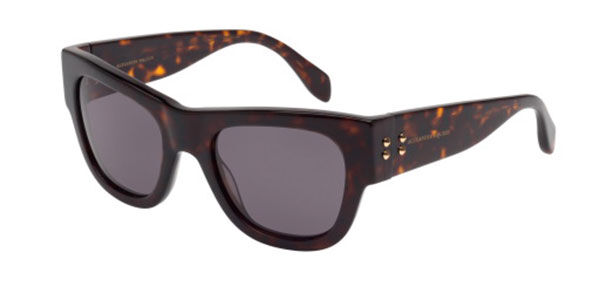 Image of Alexander McQueen AM0033S 003 Óculos de Sol Tortoiseshell Feminino PRT