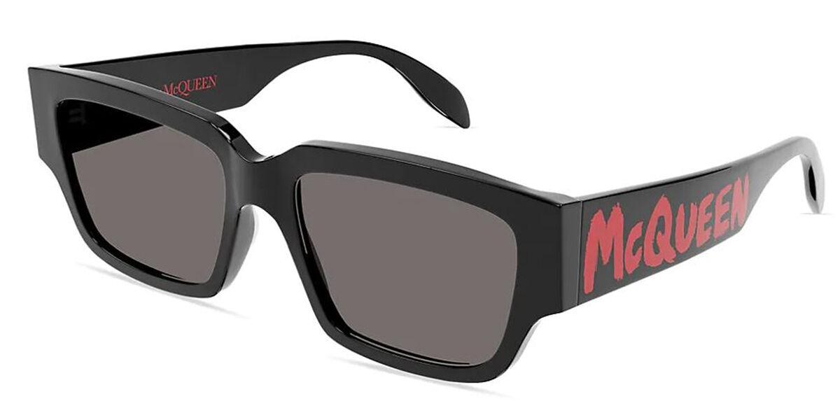 Image of Alexander McQueen AM0329S 002 Óculos de Sol Pretos Masculino BRLPT