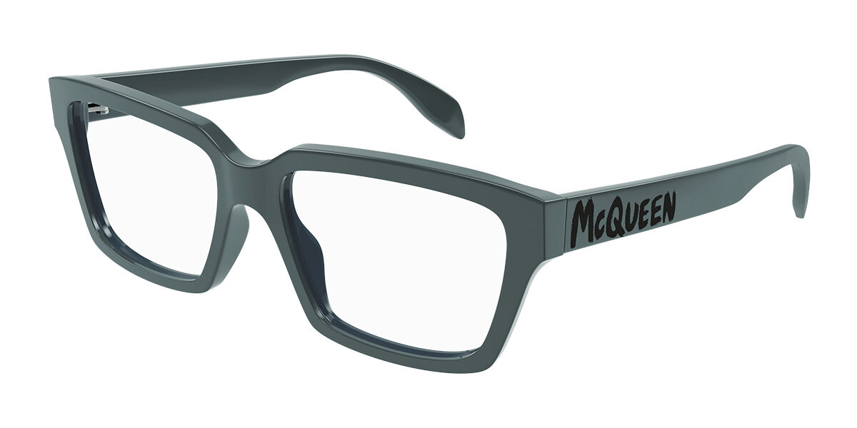 Image of Alexander McQueen AM0332O 006 Óculos de Grau Cinzas Masculino PRT