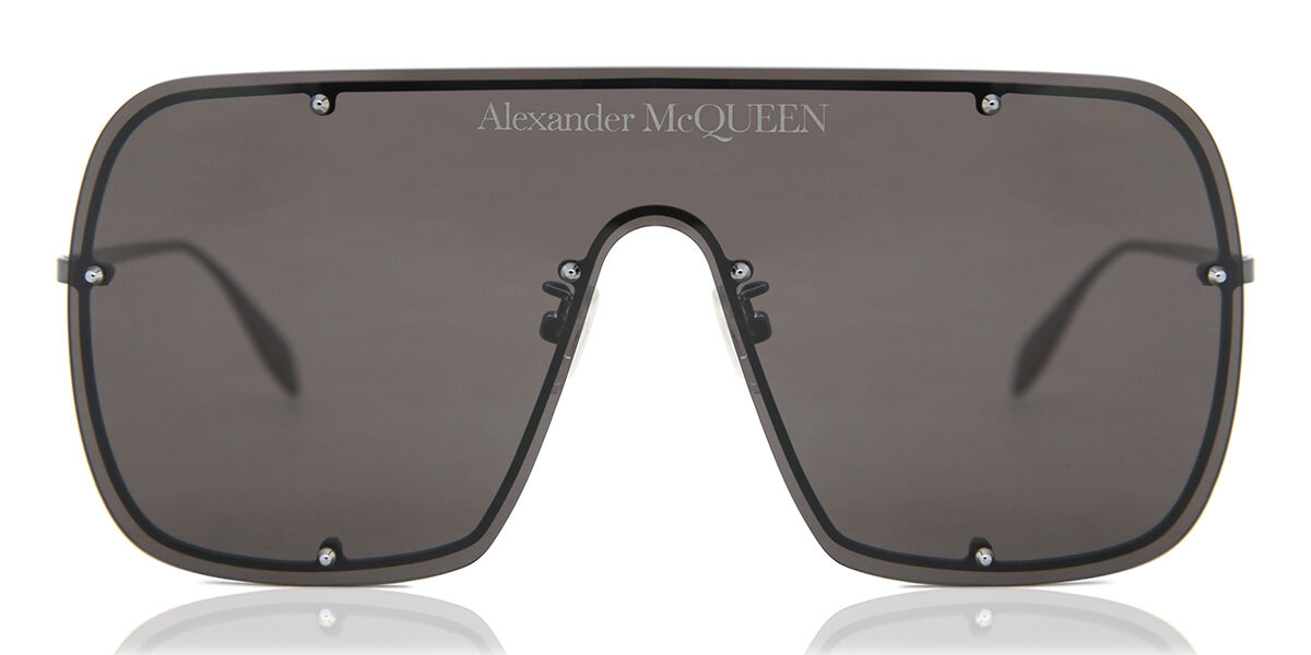 Image of Alexander McQueen AM0362S 001 199 Lunettes De Soleil Homme Grises FR