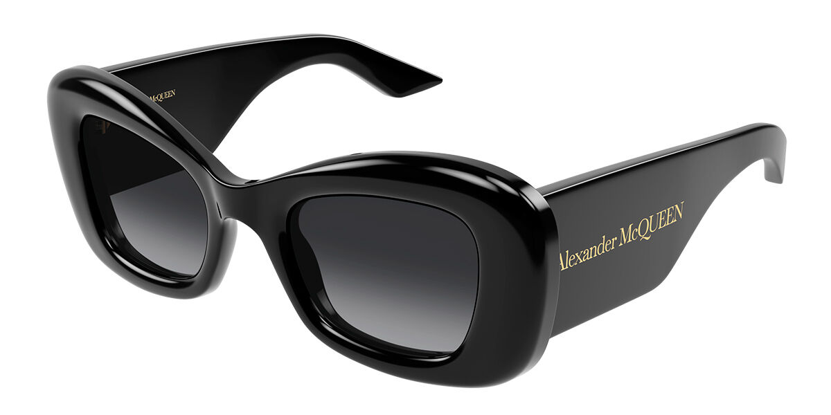 Image of Alexander McQueen AM0434S 001 Óculos de Sol Pretos Feminino BRLPT