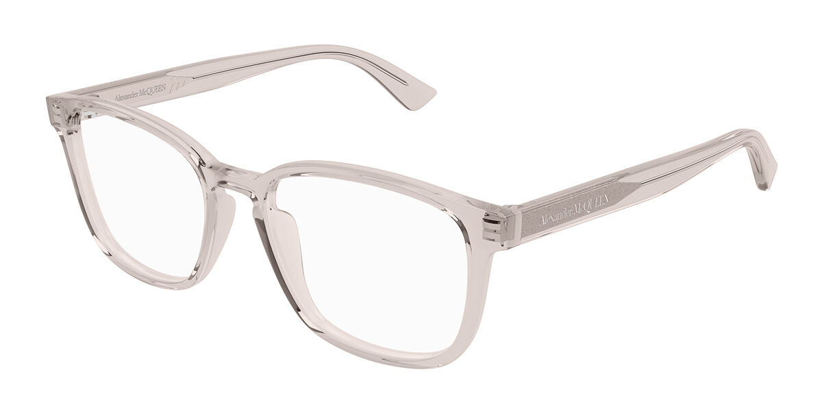 Image of Alexander McQueen AM0462O 004 Óculos de Grau Marrons Masculino BRLPT