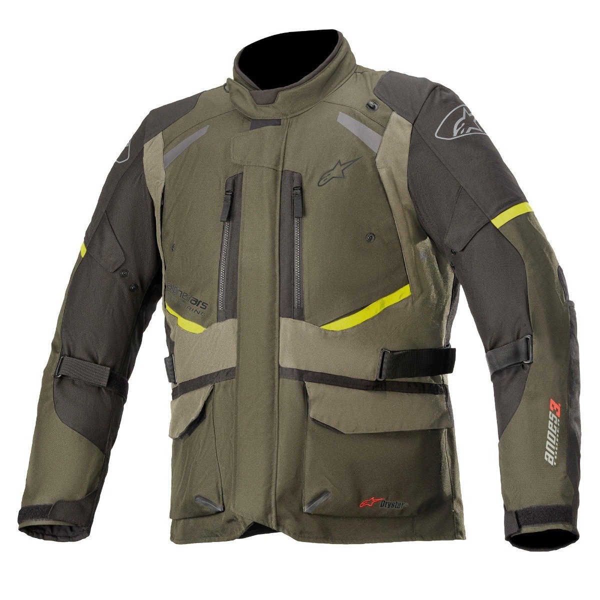 Image of Alpinestars Andes V3 Drystar Forest Military Grün Jacke Größe S