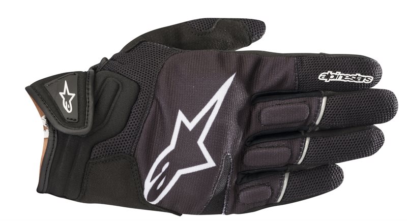 Image of Alpinestars Atom Noir Blanc Gants Taille 3XL