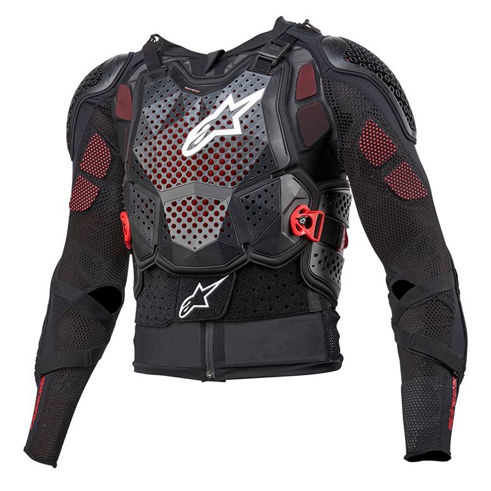 Image of Alpinestars Bionic Tech V3 Protection Jacket Black White Red Größe S