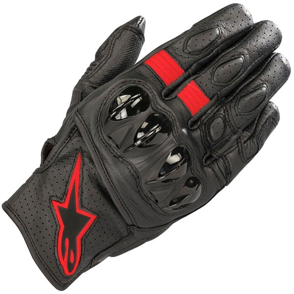 Image of Alpinestars Celer V2 Black Red Fluo Size S EN