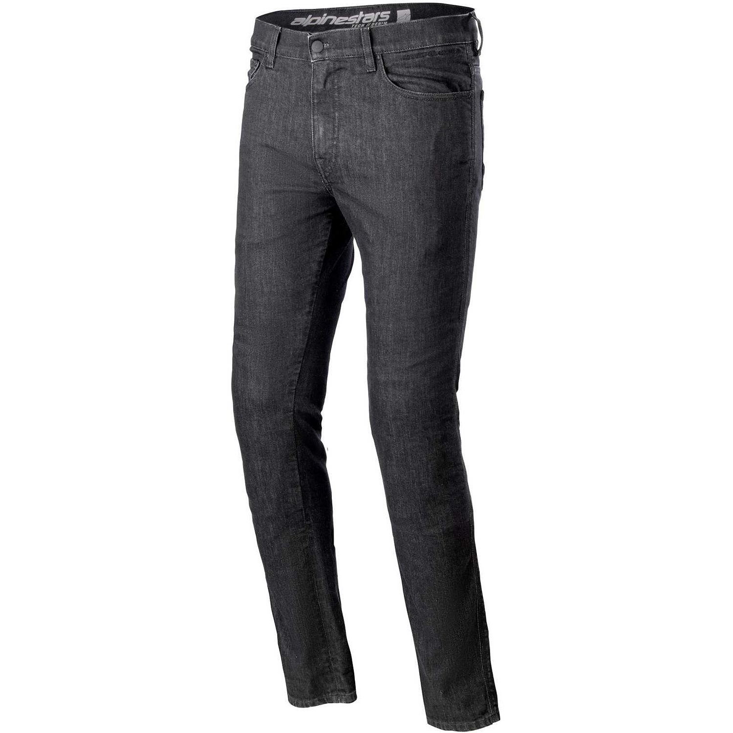 Image of Alpinestars Cerium Denim Tech Riding Pants Black Washed Größe 31