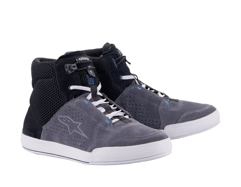 Image of Alpinestars Chrome Air Shoes Black Cool Gray Blue Size US 11 EN