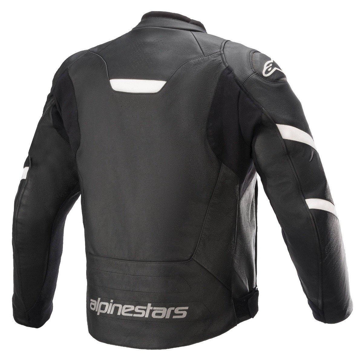 Image of Alpinestars Faster V2 Schwarz Weiß Jacke Größe 48