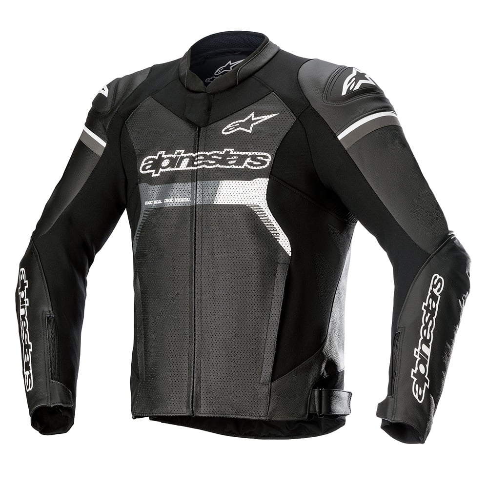 Image of Alpinestars GP Force Leather Airflow Schwarz Jacke Größe 56