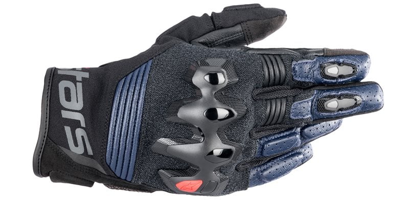 Image of Alpinestars Halo Dark Blau Schwarz Handschuhe Größe S