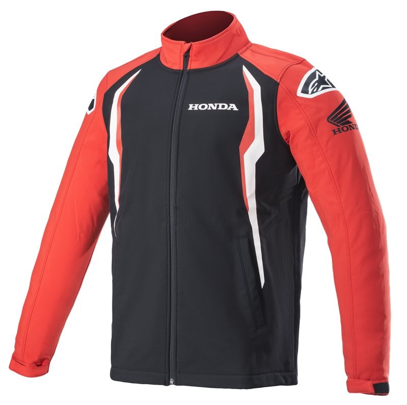 Image of Alpinestars Honda Softshell Jacket Red Black Talla 2XL