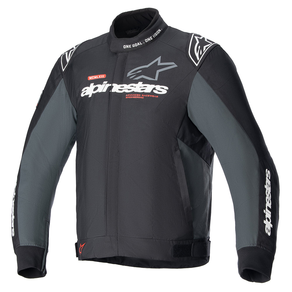 Image of Alpinestars Monza-Sport Noir Tar Gris Blouson Taille L