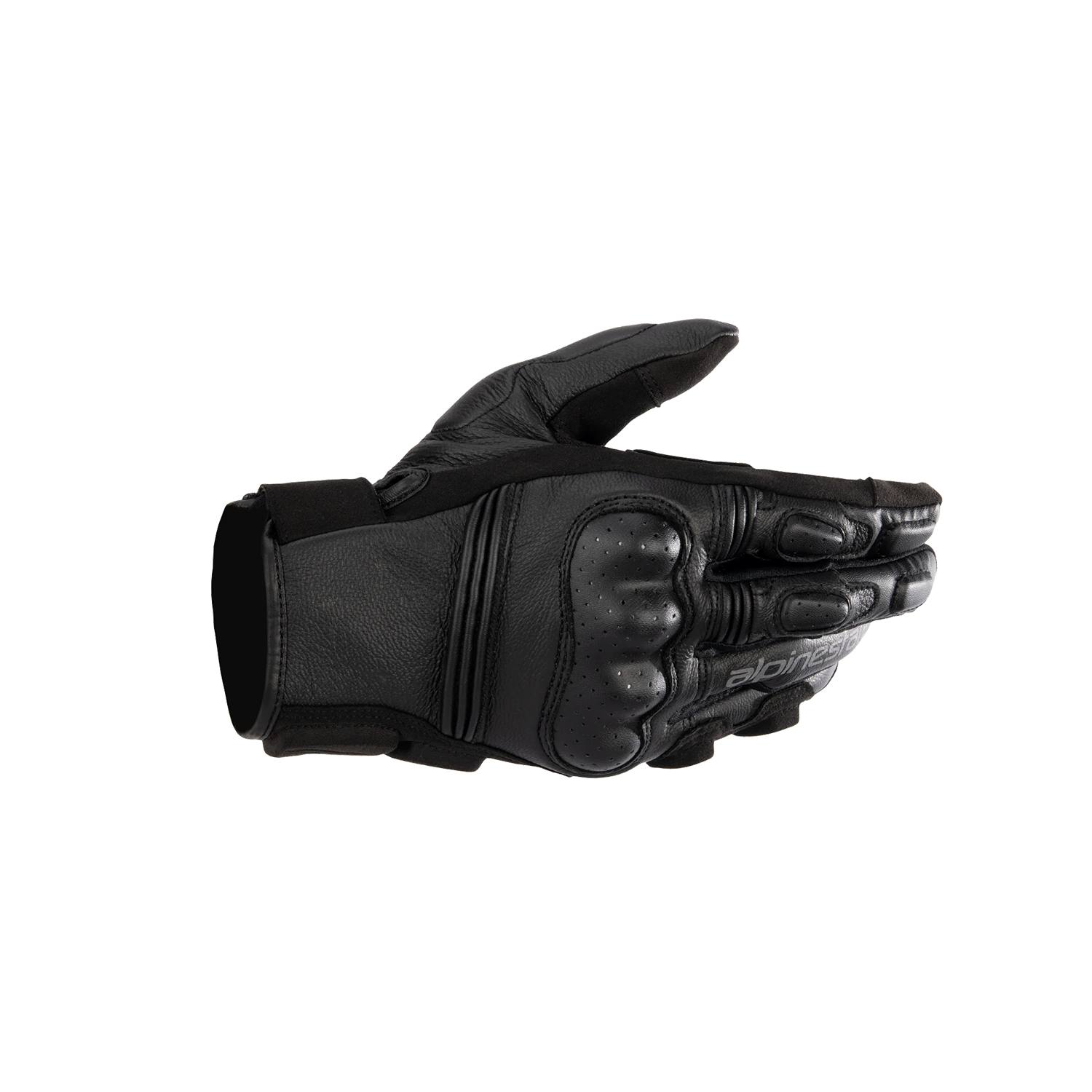 Image of Alpinestars Phenom Leather Air Gloves Black Black Talla 3XL