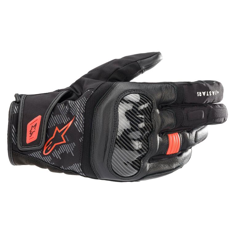 Image of Alpinestars SMX Z Drystar Black Red Fluo Talla XL