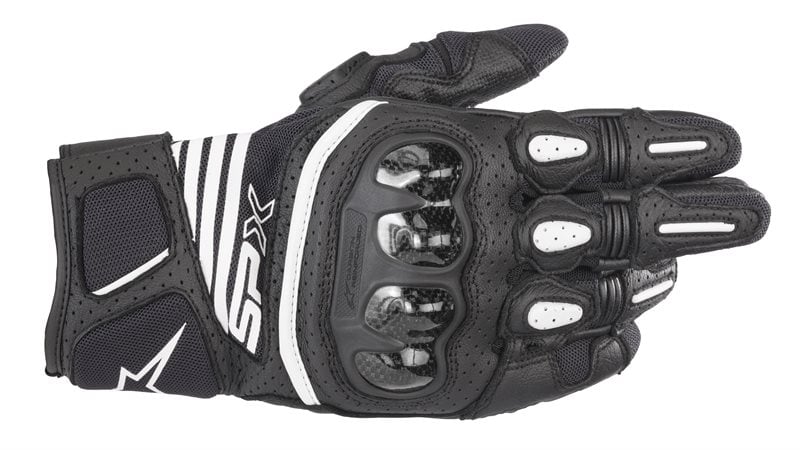 Image of Alpinestars SP X Air Carbon V2 Schwarz Handschuhe Größe M