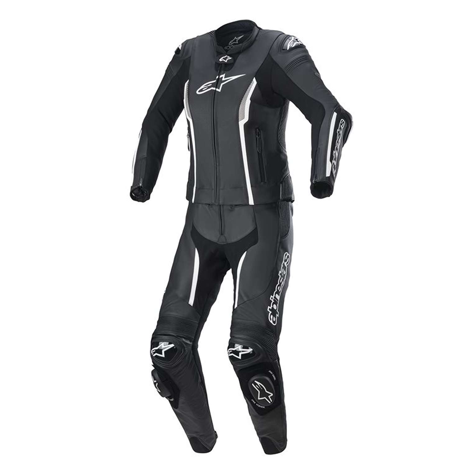 Image of Alpinestars Stella Missile V2 Suit 2Pc Black White Größe 40