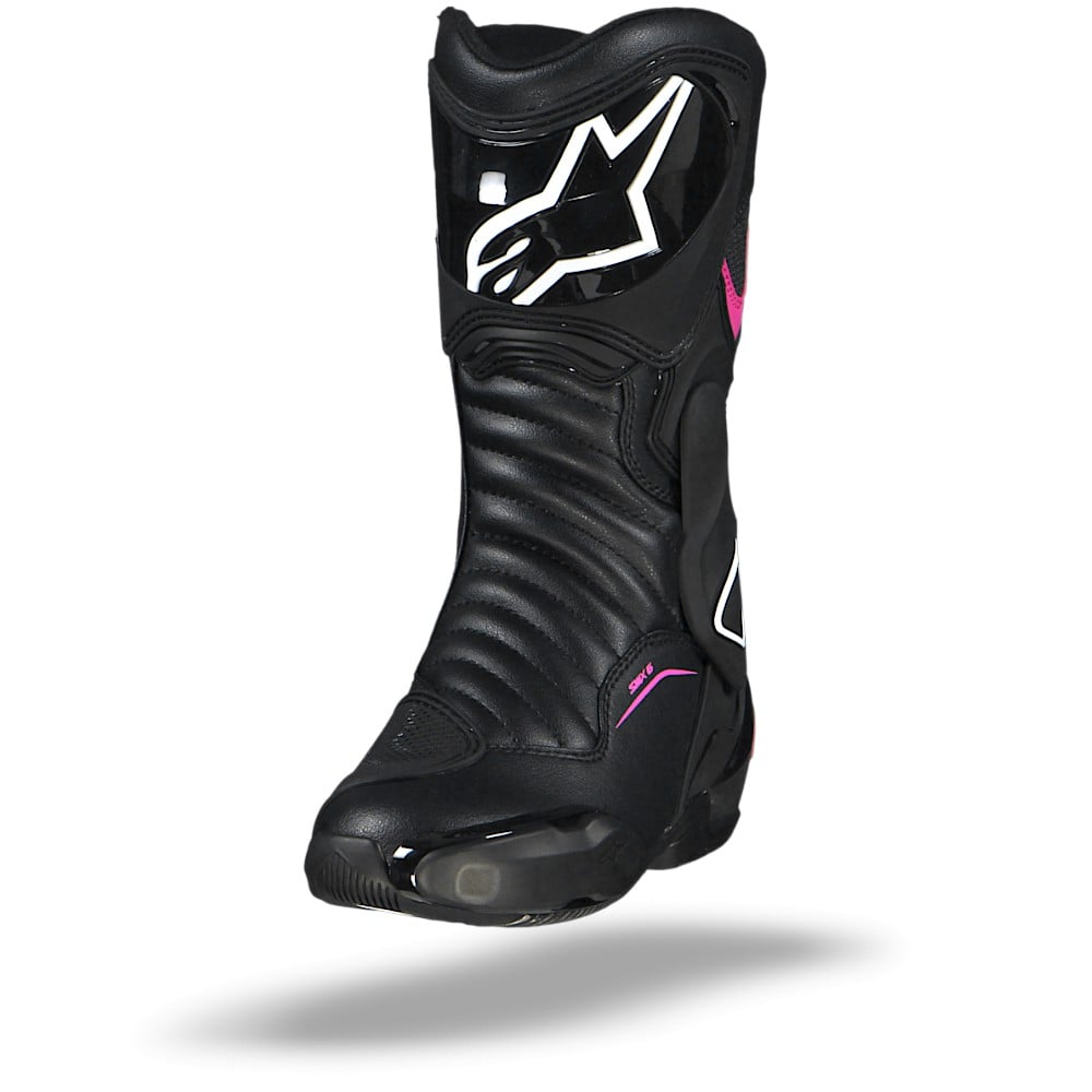 Image of Alpinestars Stella SMX-6 V2 Schwarz Fuchsia Weiß Stiefel Größe 37