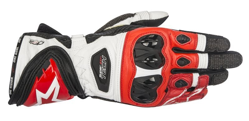 Image of Alpinestars Supertech Black White Red Size M ID 8051194988508