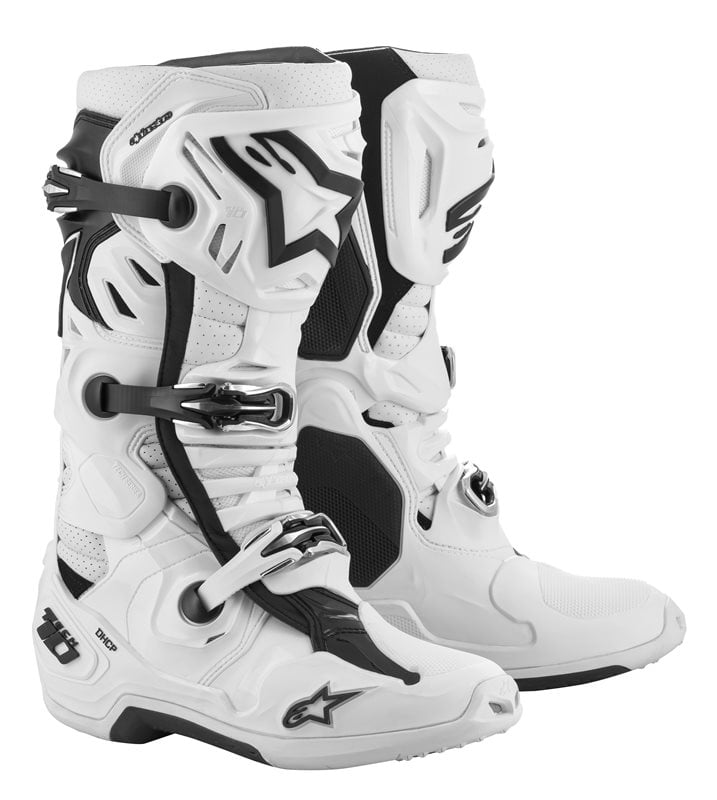 Image of Alpinestars Tech 10 Supervented Blanc Bottes Taille US 10