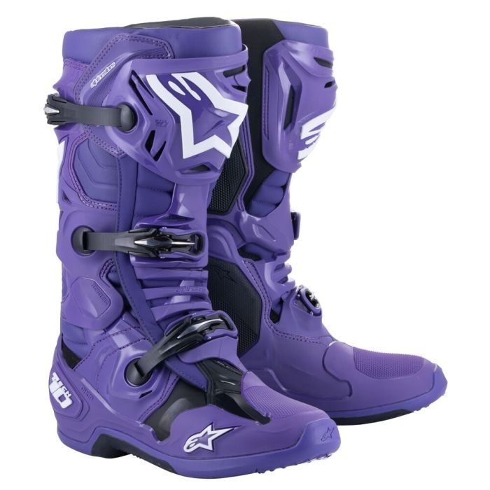 Image of Alpinestars Tech 10 Ultraviolet Boots Black Talla US 8