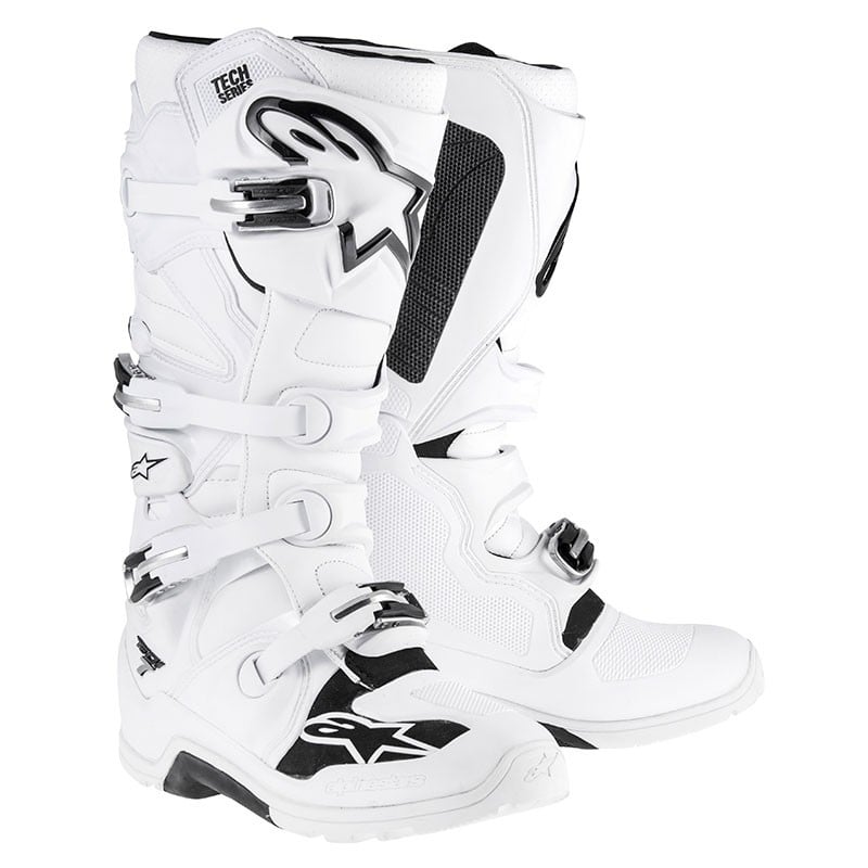 Image of Alpinestars Tech 7 Blanc Bottes Taille US 10