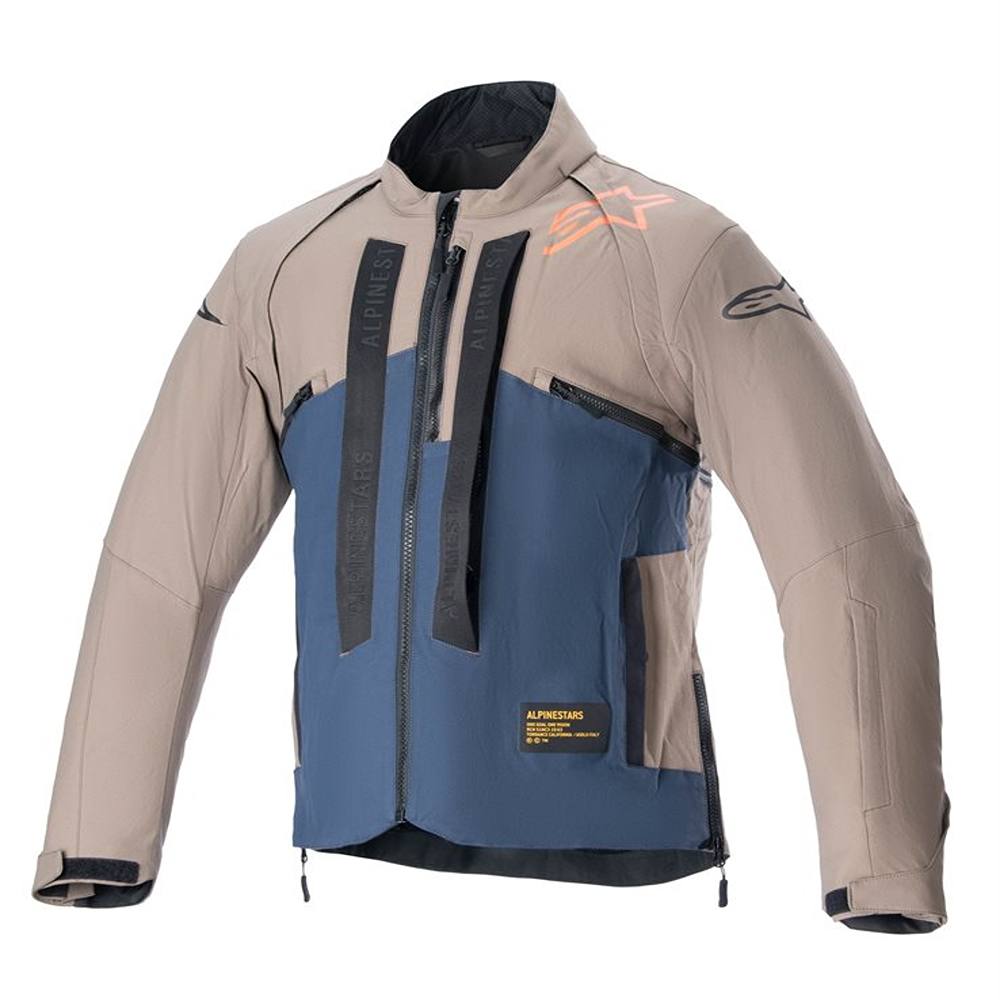 Image of Alpinestars Techdura Jacket Falcon Brown Night Navy Taille 2XL