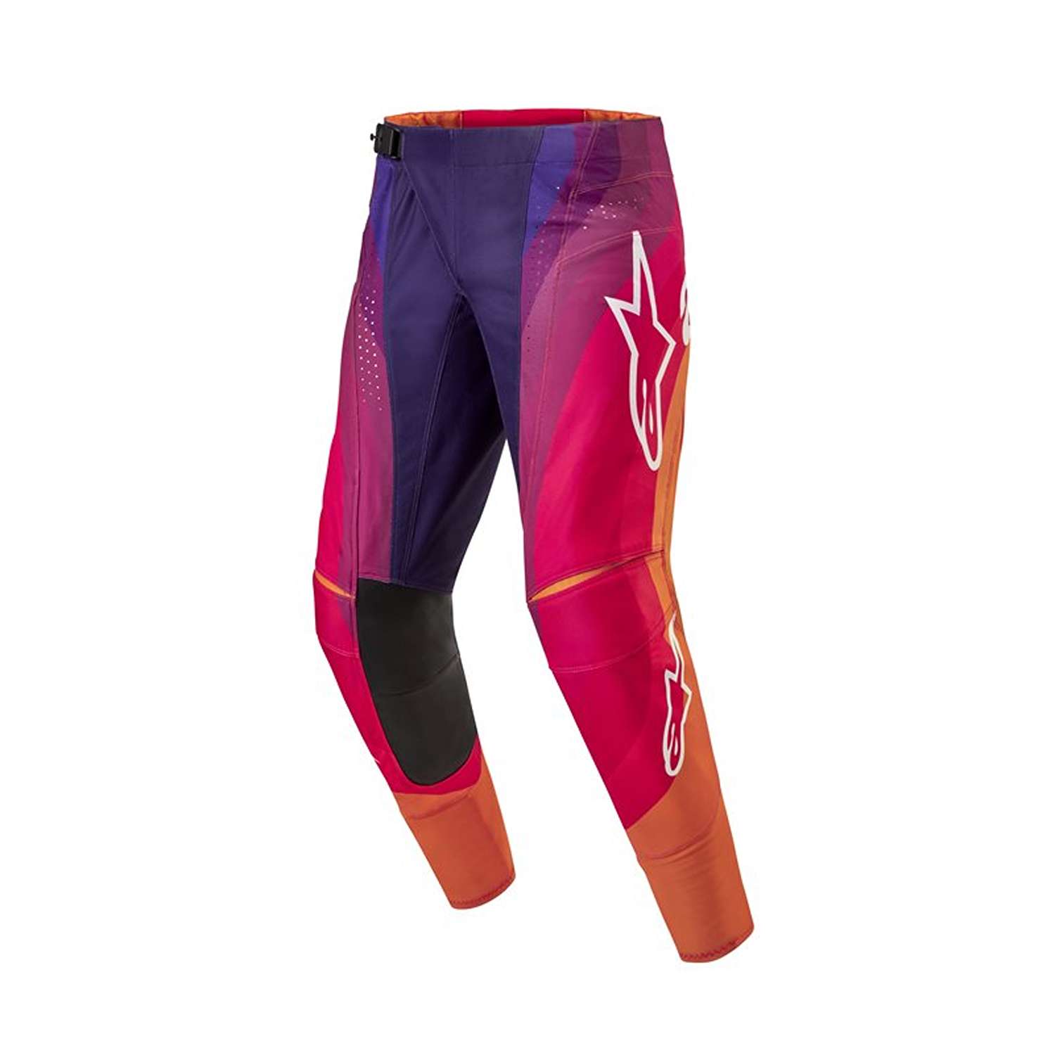 Image of Alpinestars Techstar Pneuma Pants Deep Purple Orange Deep Blue Größe 36