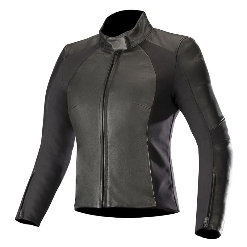 Image of Alpinestars Vika V2 Schwarz Lady CE Jacke Größe 38