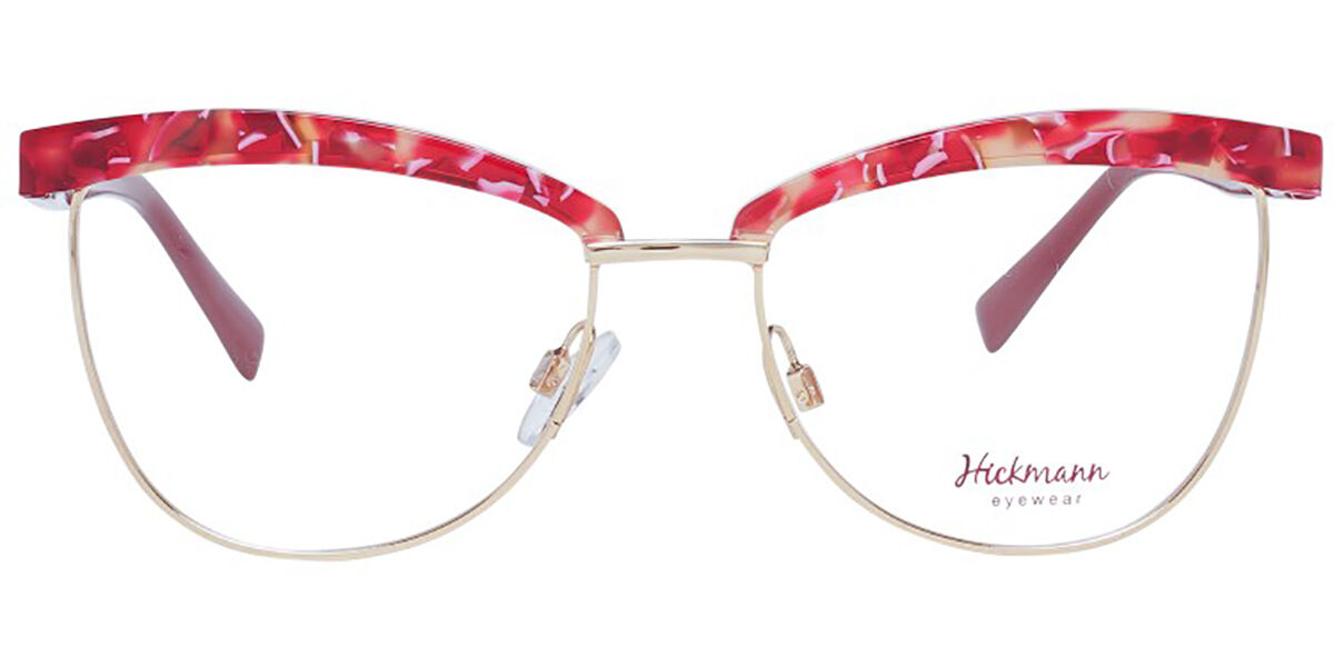 Image of Ana Hickmann HI1051 E01 54 Złote Męskie Okulary Korekcyjne PL