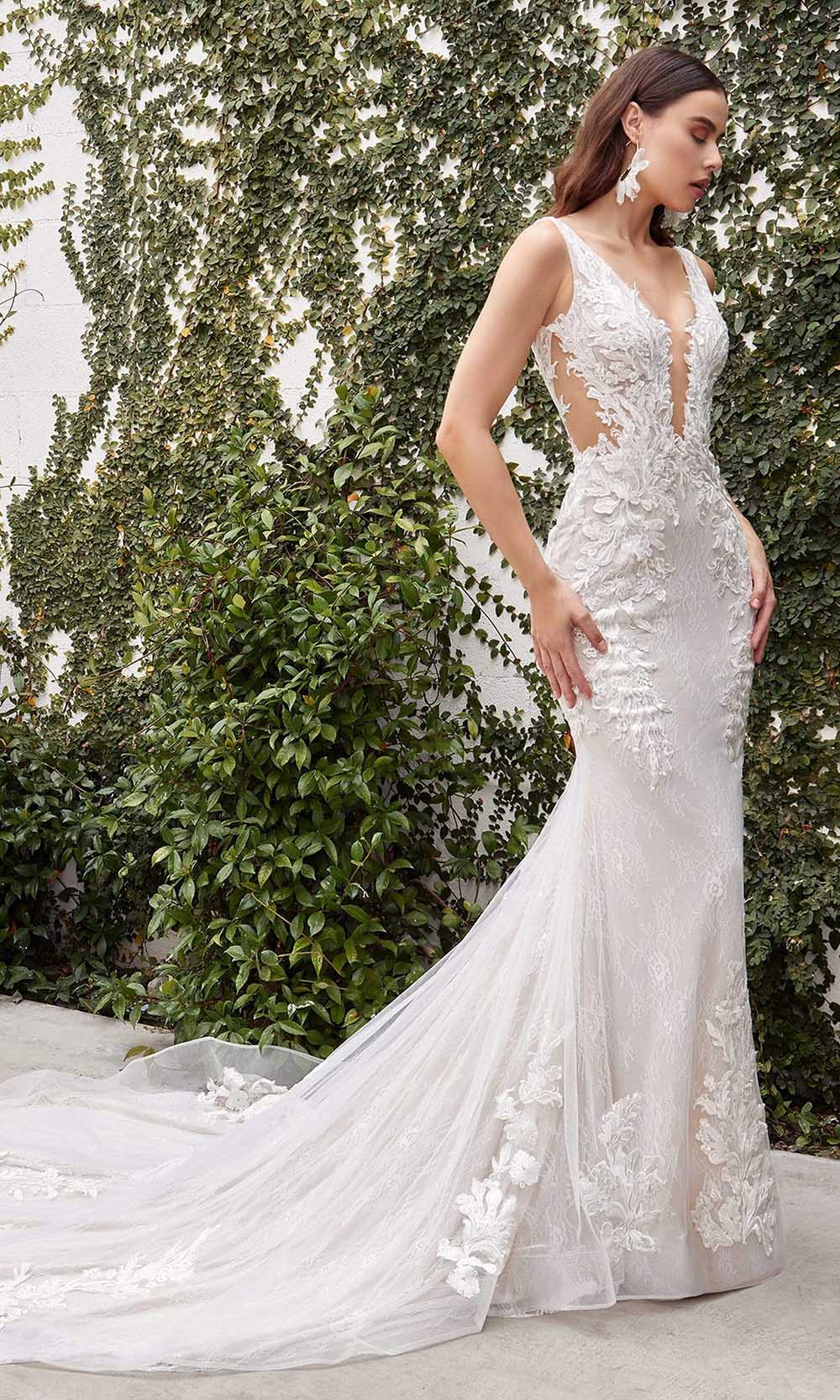 Image of Andrea and Leo - A1072W Lace Applique Mermaid Bridal Gown