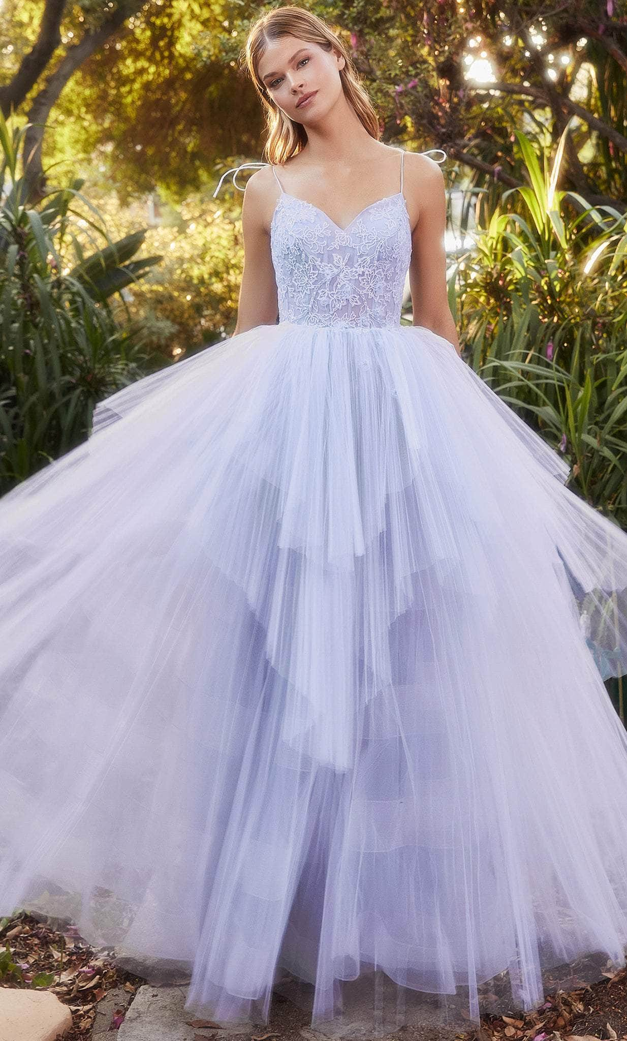 Image of Andrea and Leo A1152 - Sleeveless Ruffled Skirt