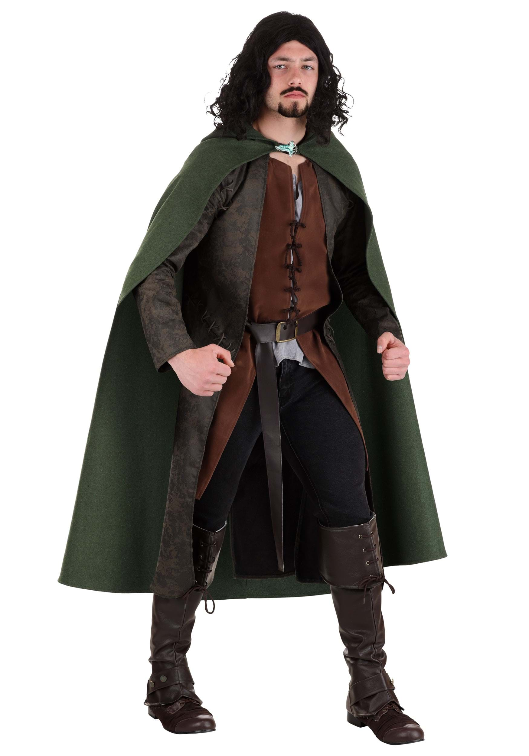 Image of Aragorn Lord of the Rings Men's Costume ID FUN3748AD-XS