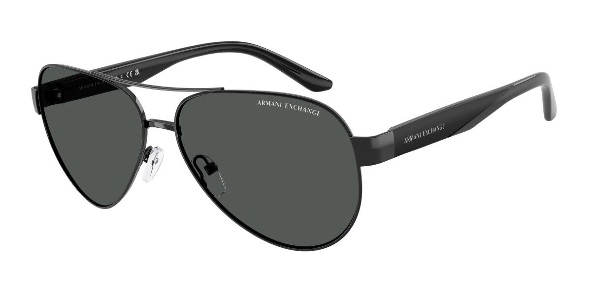 Image of Armani Exchange AX2034S 600087 Óculos de Sol Masculino Pretos BRLPT