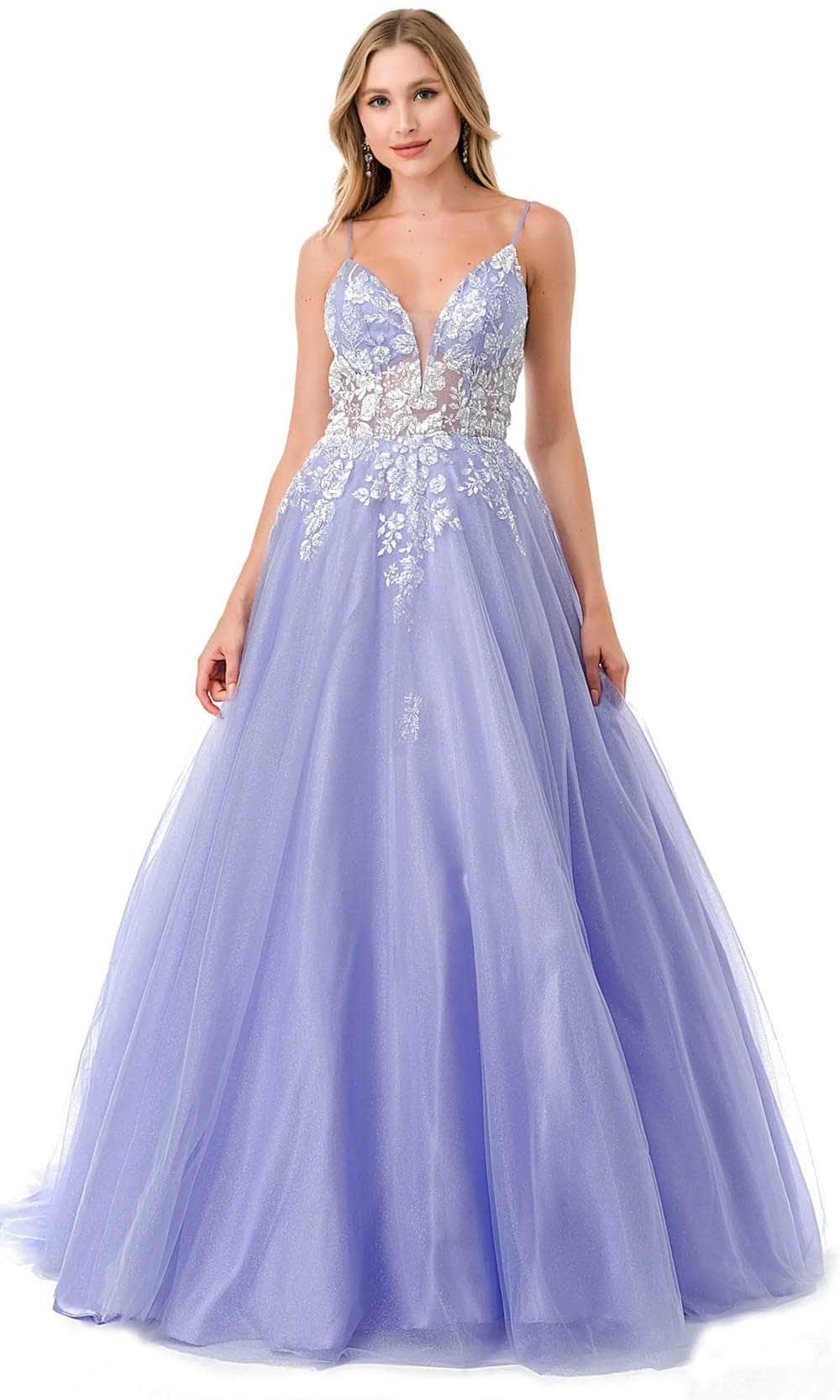 Image of Aspeed Design L2791B - Applique Sweetheart Prom Dress