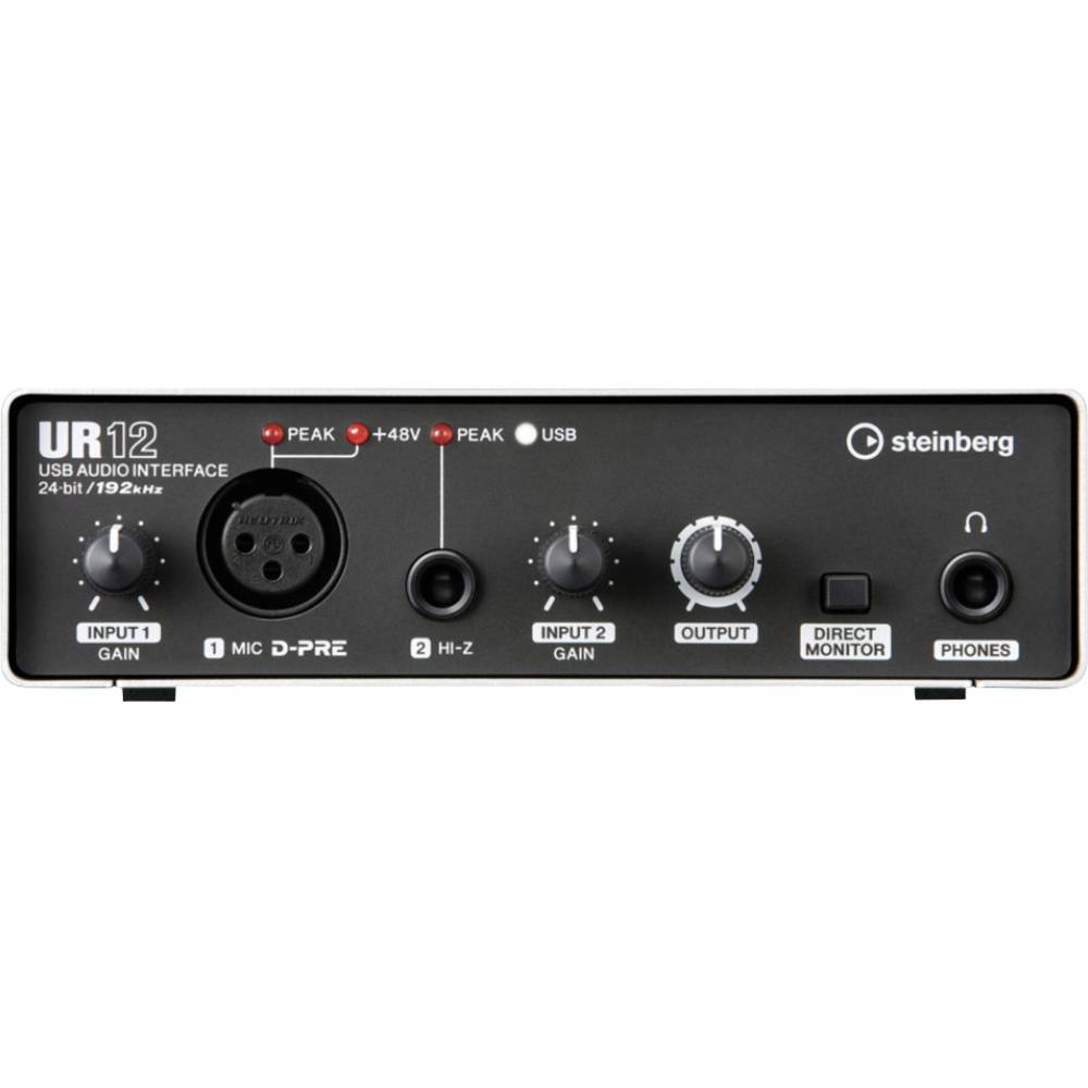 Image of Audio interface Steinberg UR12 incl software