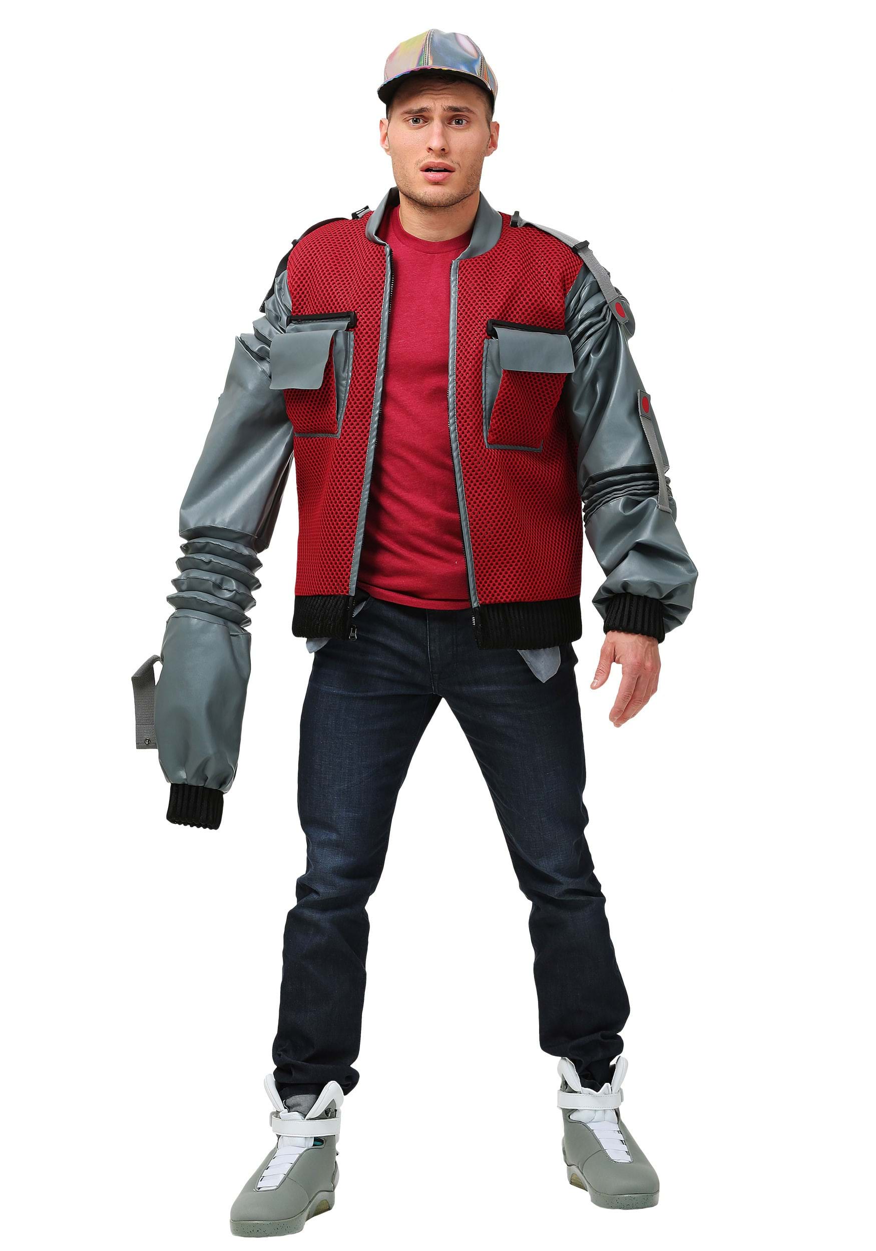 Image of Authentic Marty McFly Jacket Costume ID FUN6090AD-S