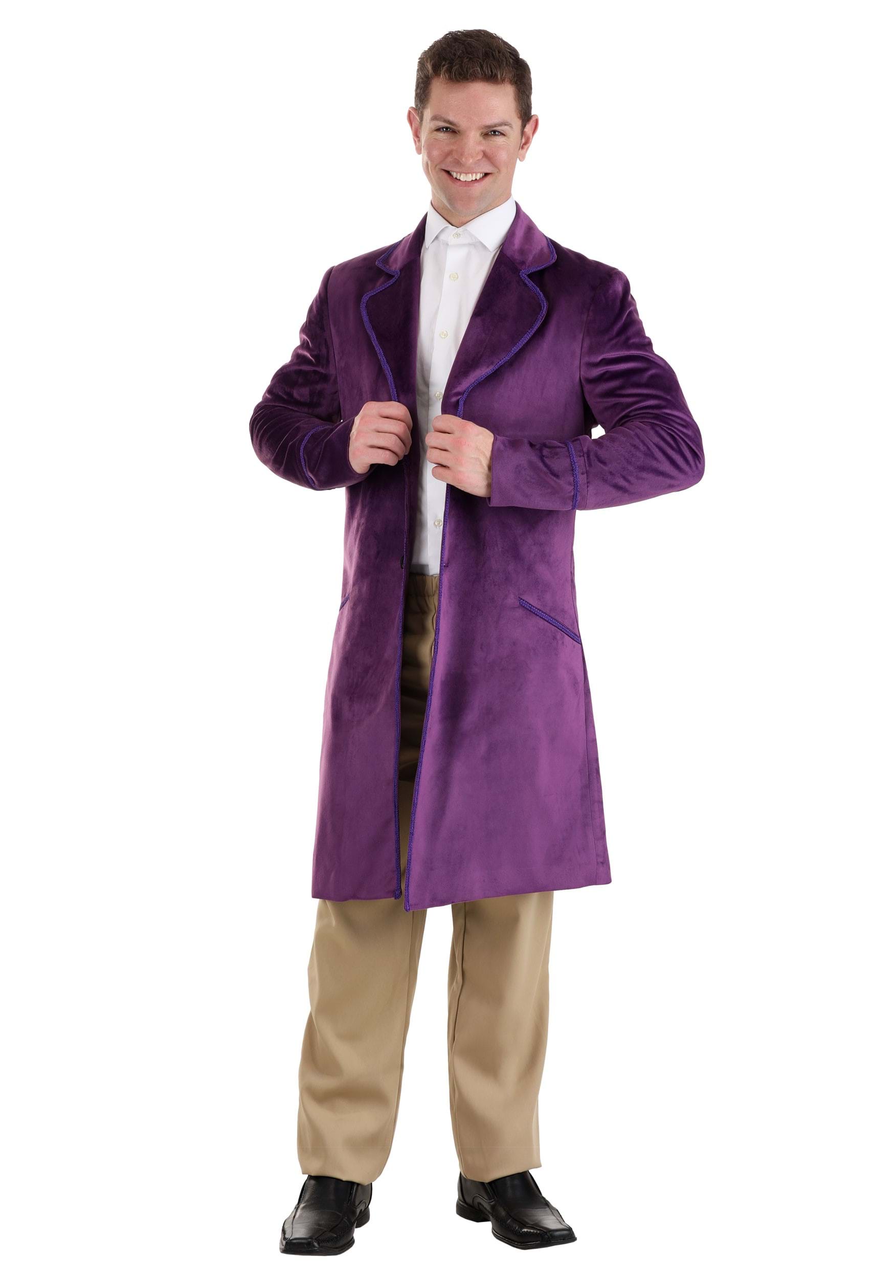 Image of Authentic Willy Wonka Costume Jacket for Men | Willy Wonka Costumes ID FUN1986AD-42