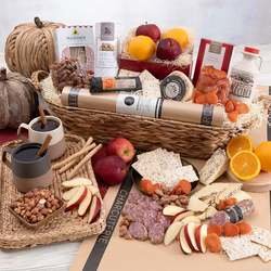 Image of Autumn Gathering Charcuterie Gift Basket