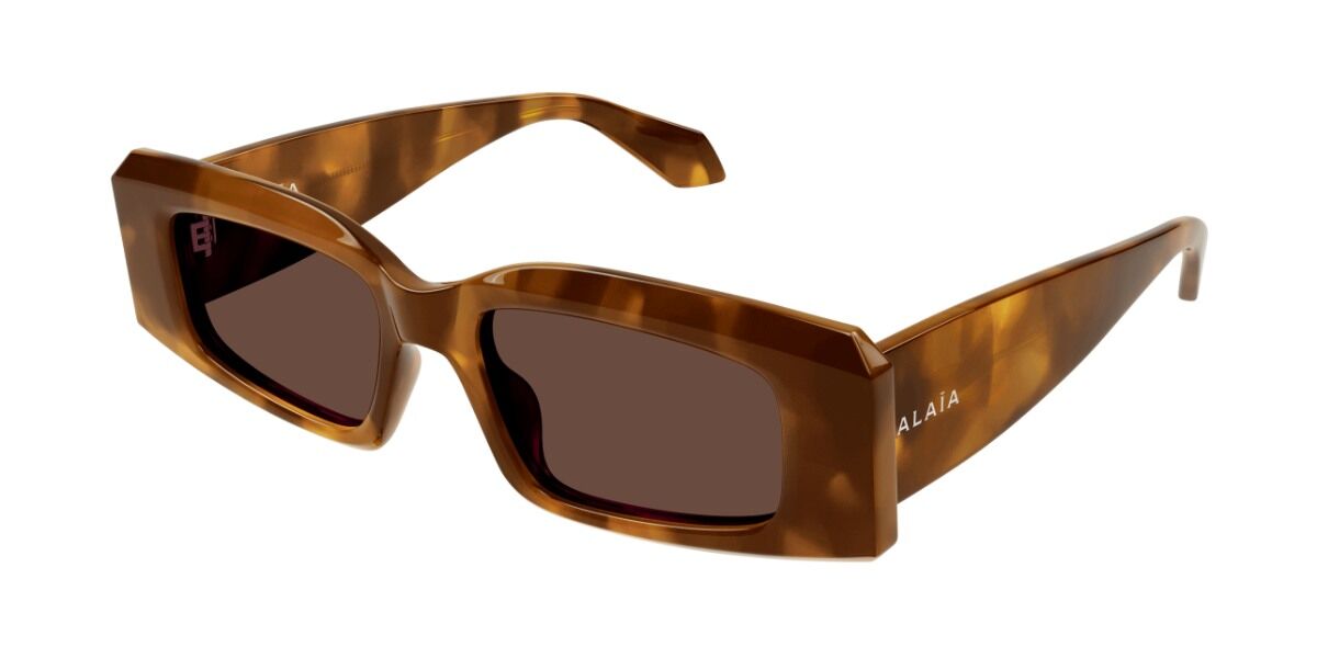 Image of Azzedine Alaia AA0078S 002 53 Lunettes De Soleil Femme Tortoiseshell FR