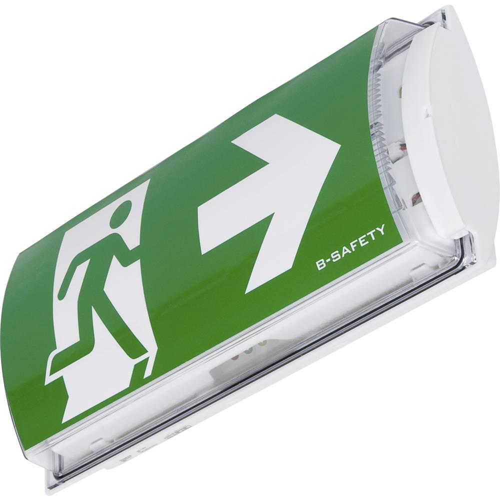 Image of B-SAFETY BR561030 LED escape route lighting Wall surface-mount Exit Emergency exit Right Left