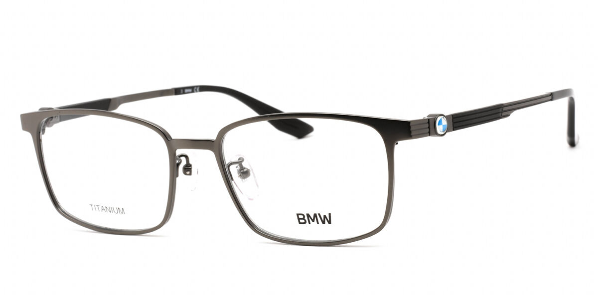 Image of BMW BW5049-H 013 56 Srebrne Męskie Okulary Korekcyjne PL