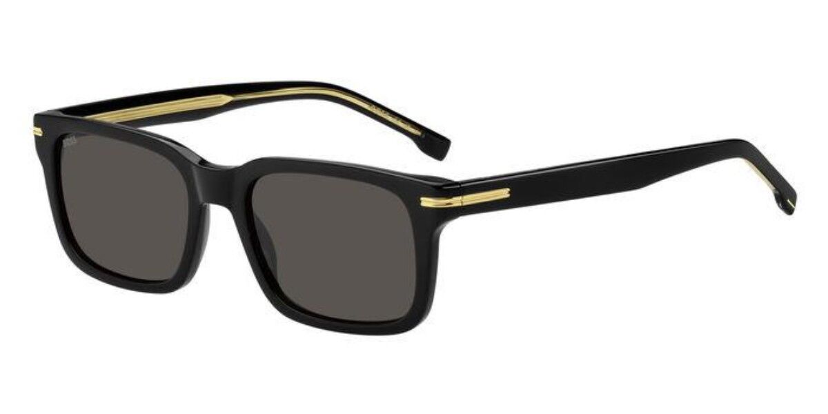 Image of BOSS Boss 1628/S 807/IR 54 Lunettes De Soleil Homme Noires FR