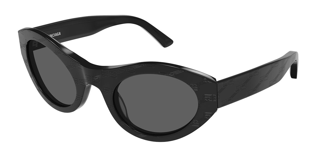 Image of Balenciaga BB0250S 001 52 Lunettes De Soleil Homme Noires FR