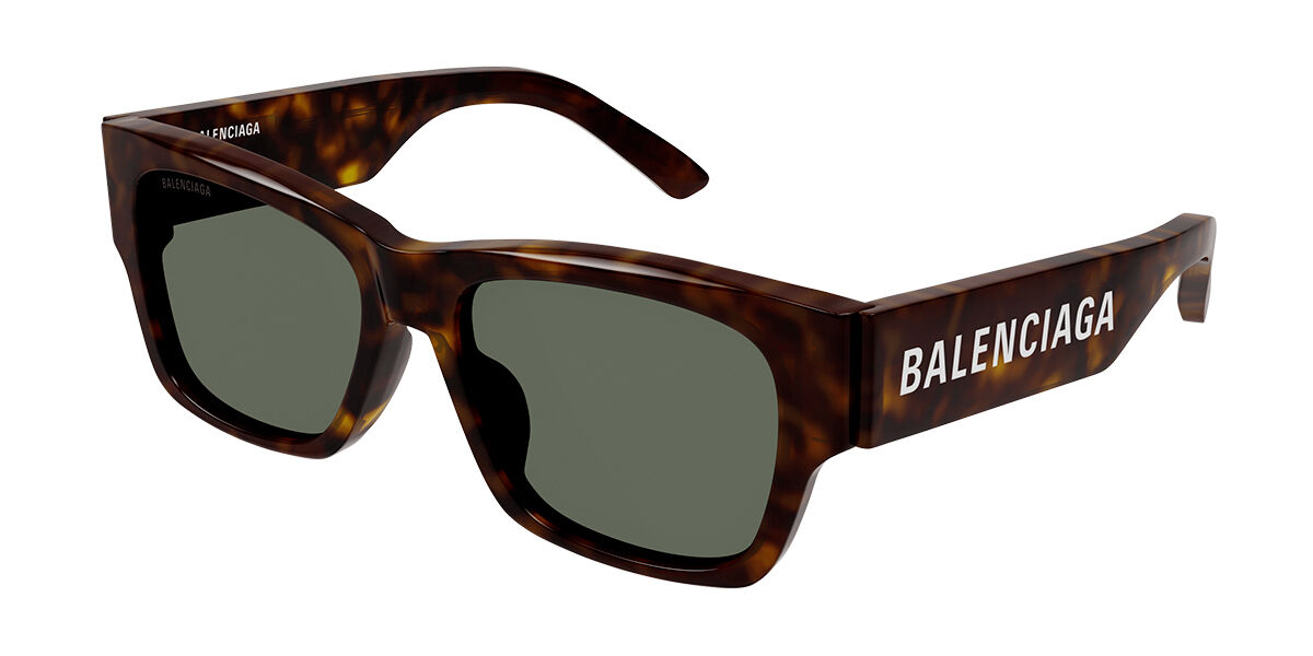 Image of Balenciaga BB0262SA Formato Asiático 002 Óculos de Sol Tortoiseshell Masculino BRLPT