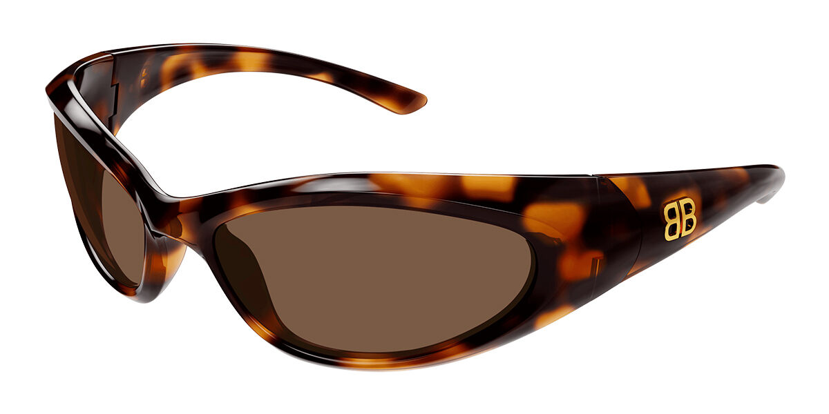 Image of Balenciaga BB0384S 002 Óculos de Sol Masculino Tortoiseshell BRLPT