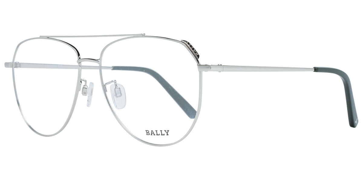 Image of Bally BY5035H 018 Óculos de Grau Prata Masculino PRT