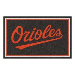 Image of Baltimore Orioles Floor Rug - 4x6