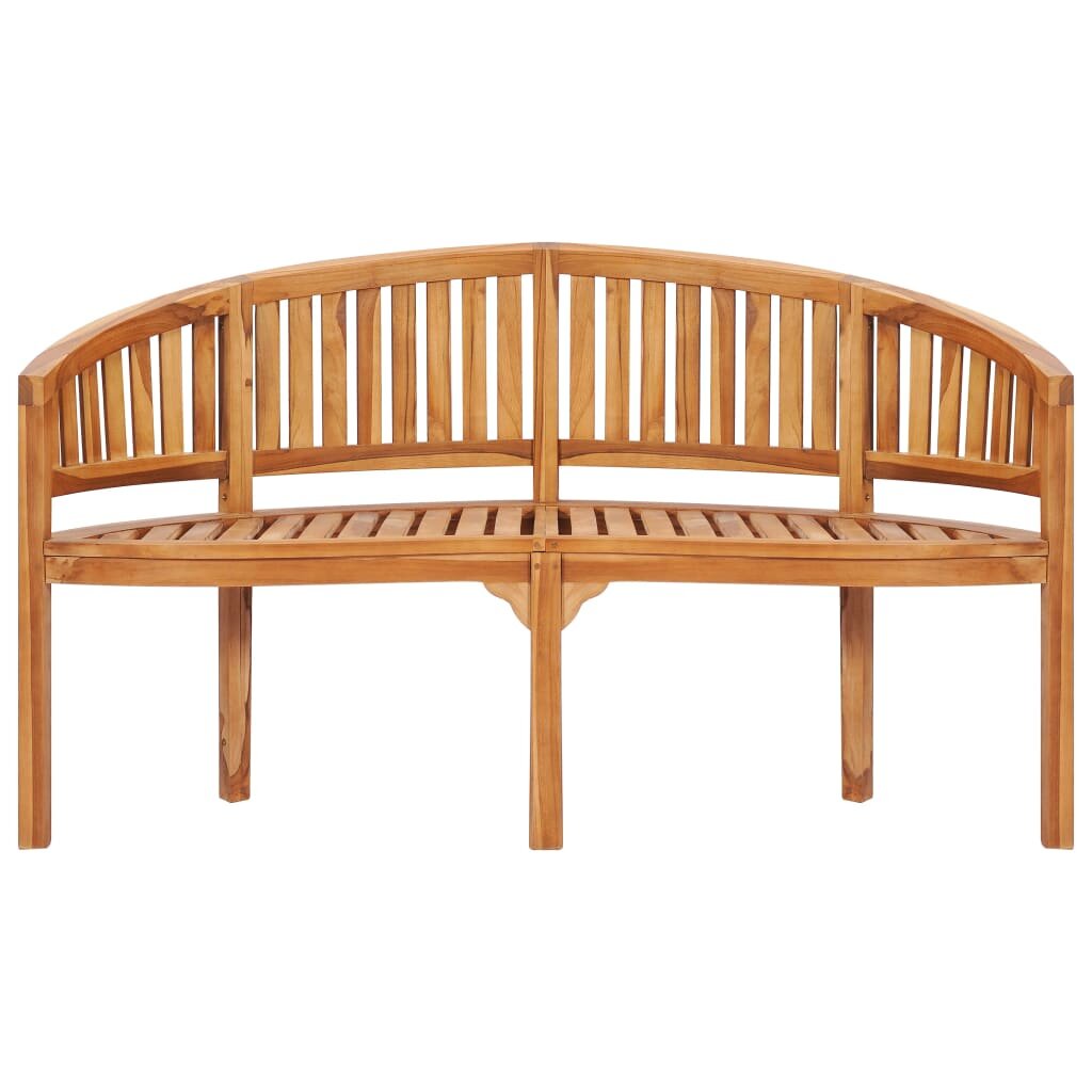 Image of Banana Bench 594 Solid Teak Wood"